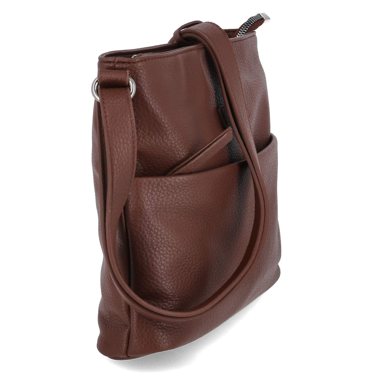 Schultertasche Braun
