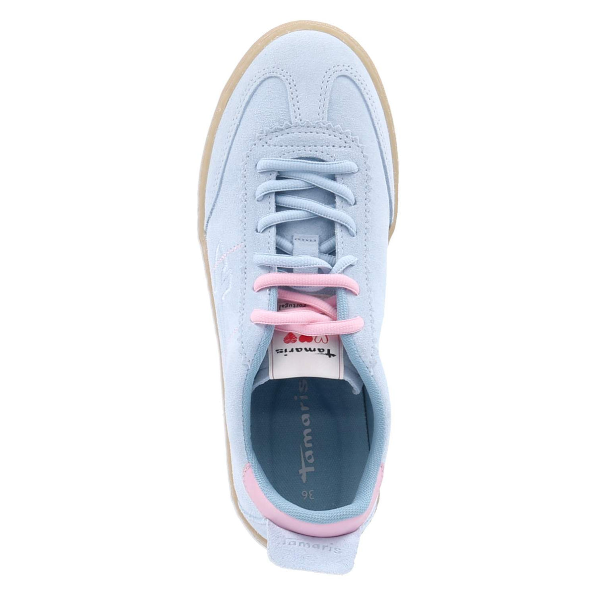 Low Sneaker Blau