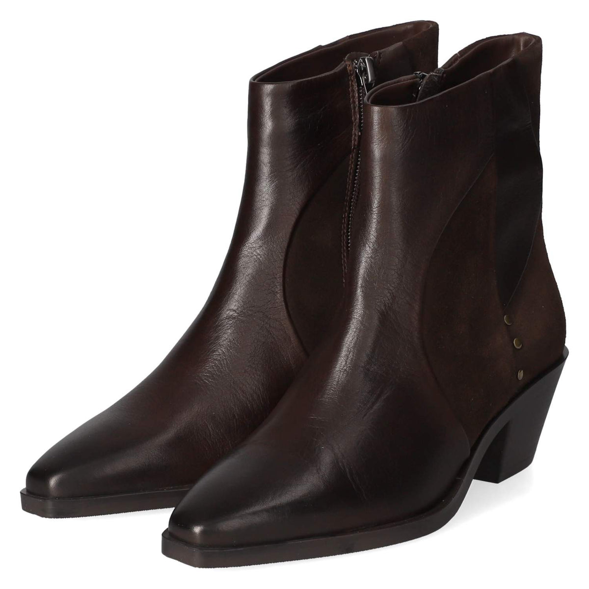 Stiefeletten Braun