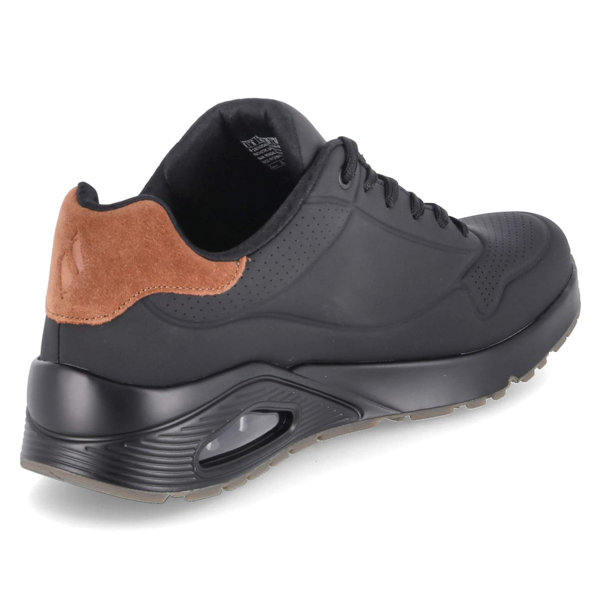 Low Sneaker SUITED ON AIR Schwarz