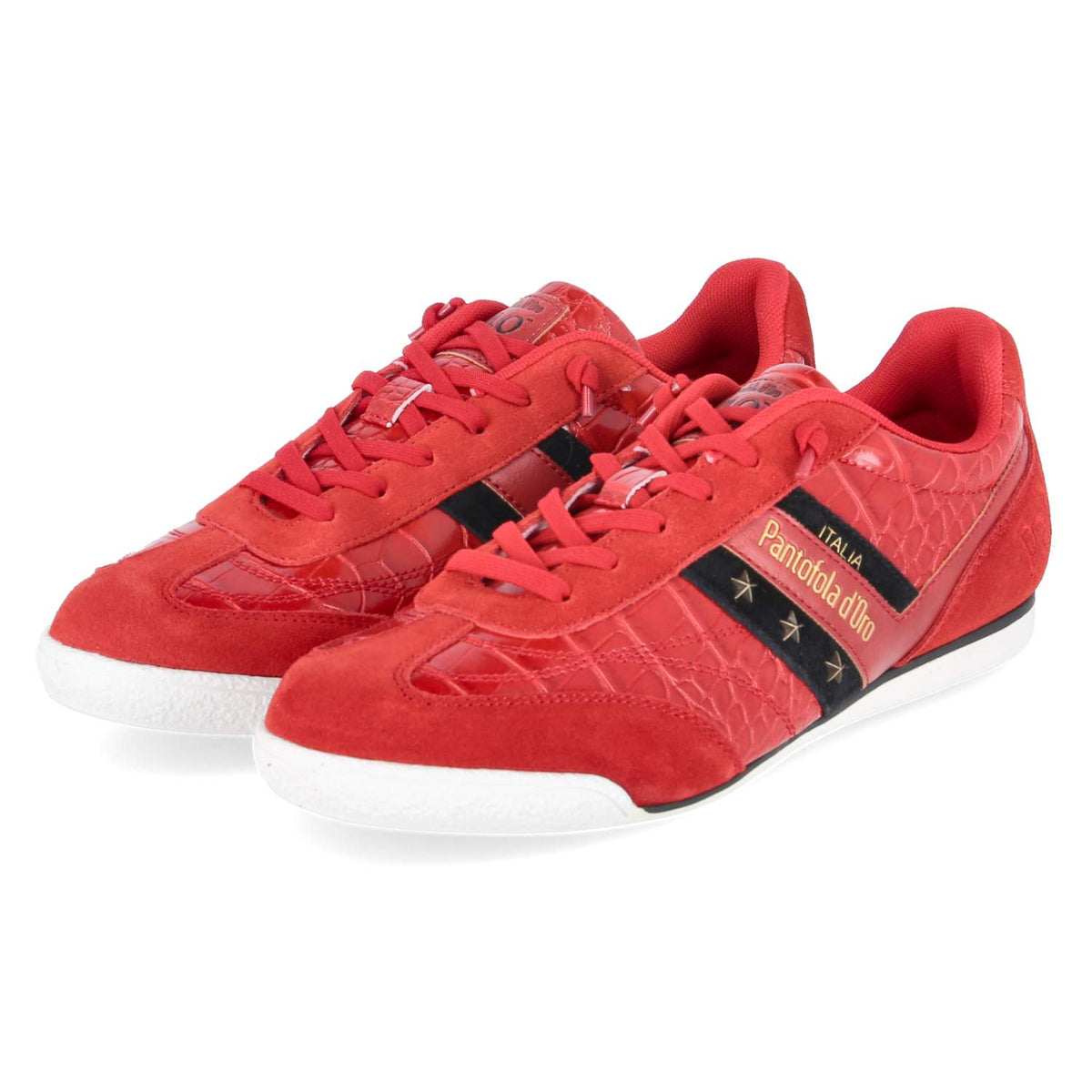 Low Sneaker VASTO SNAKE Rot