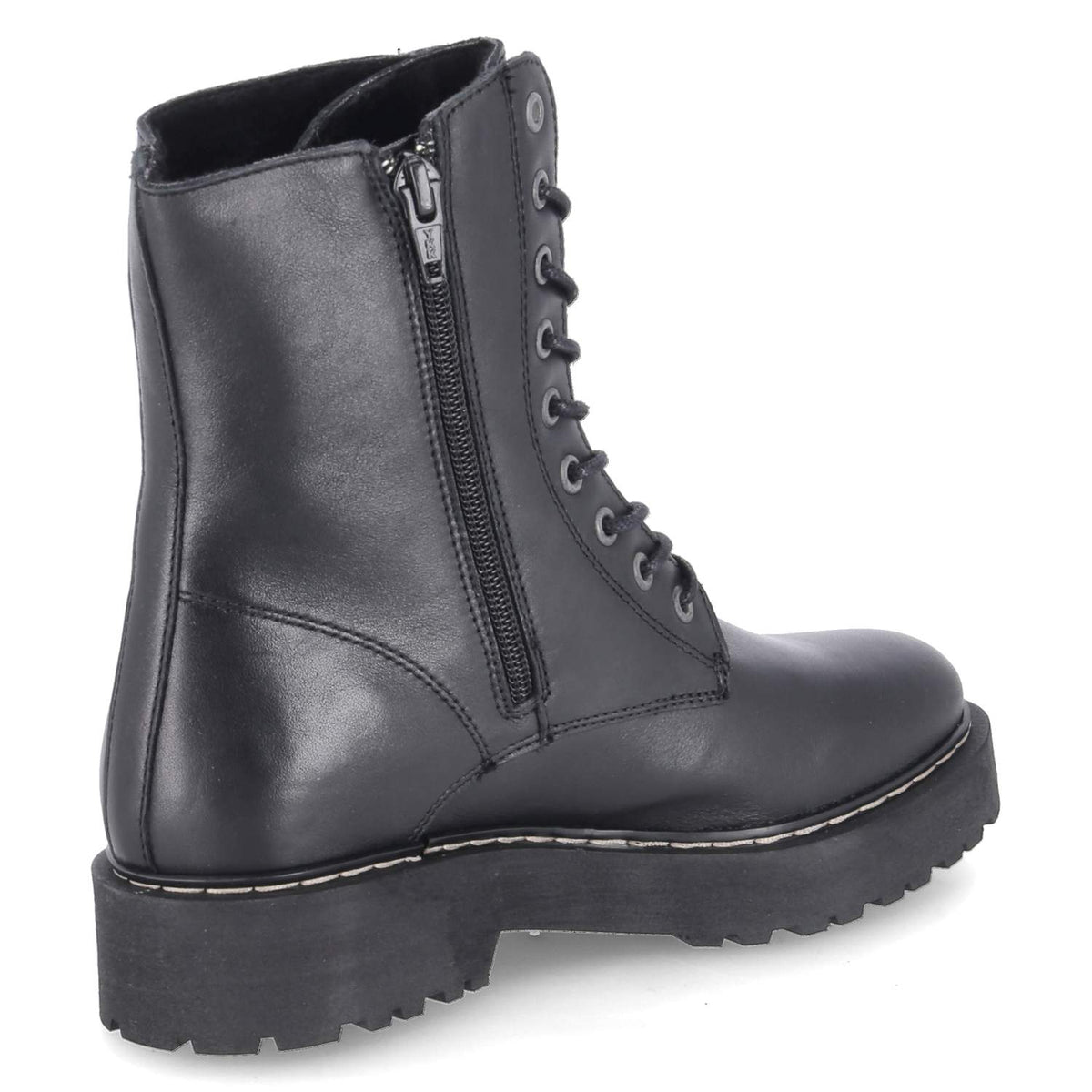 Schnürboots Schwarz