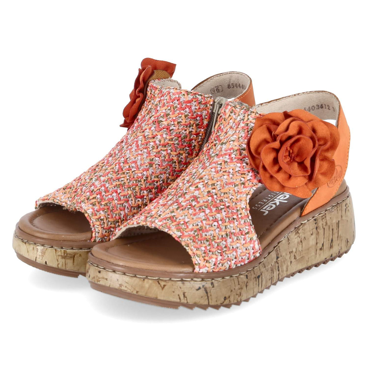 Sandalen Orange