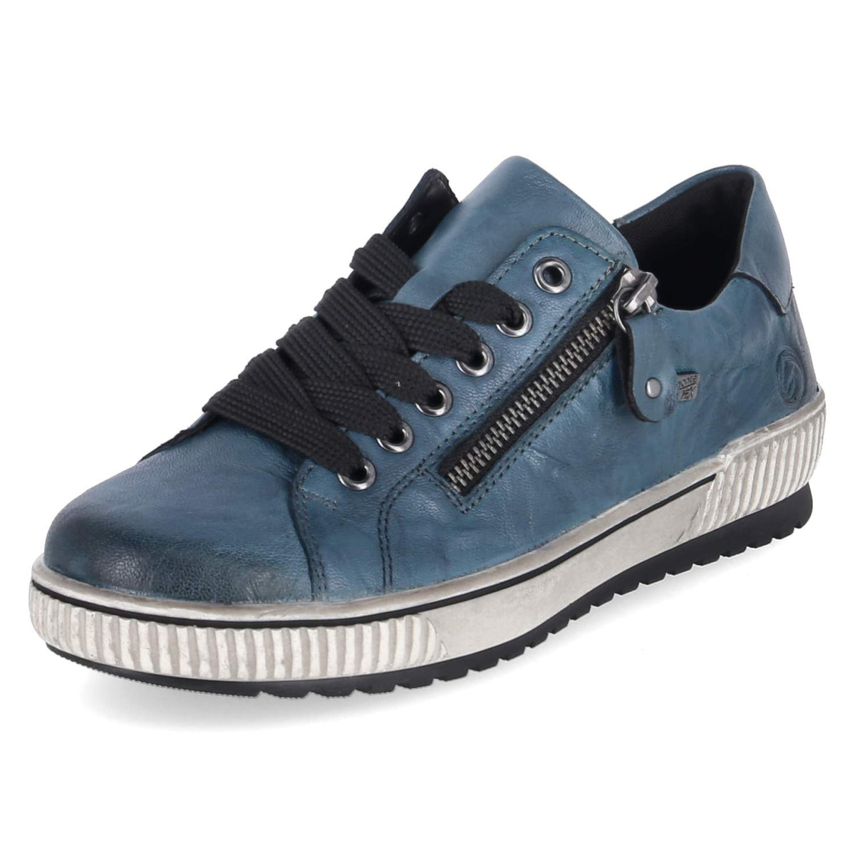 Halbschuhe Blau