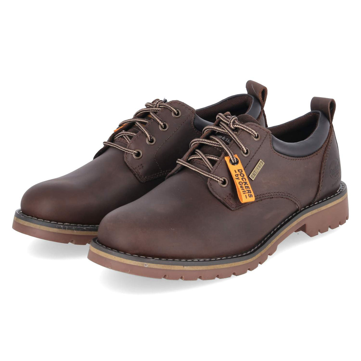 Halbschuhe Braun