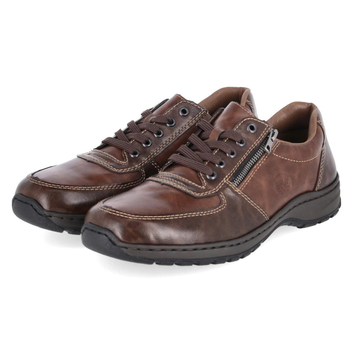Halbschuhe Braun