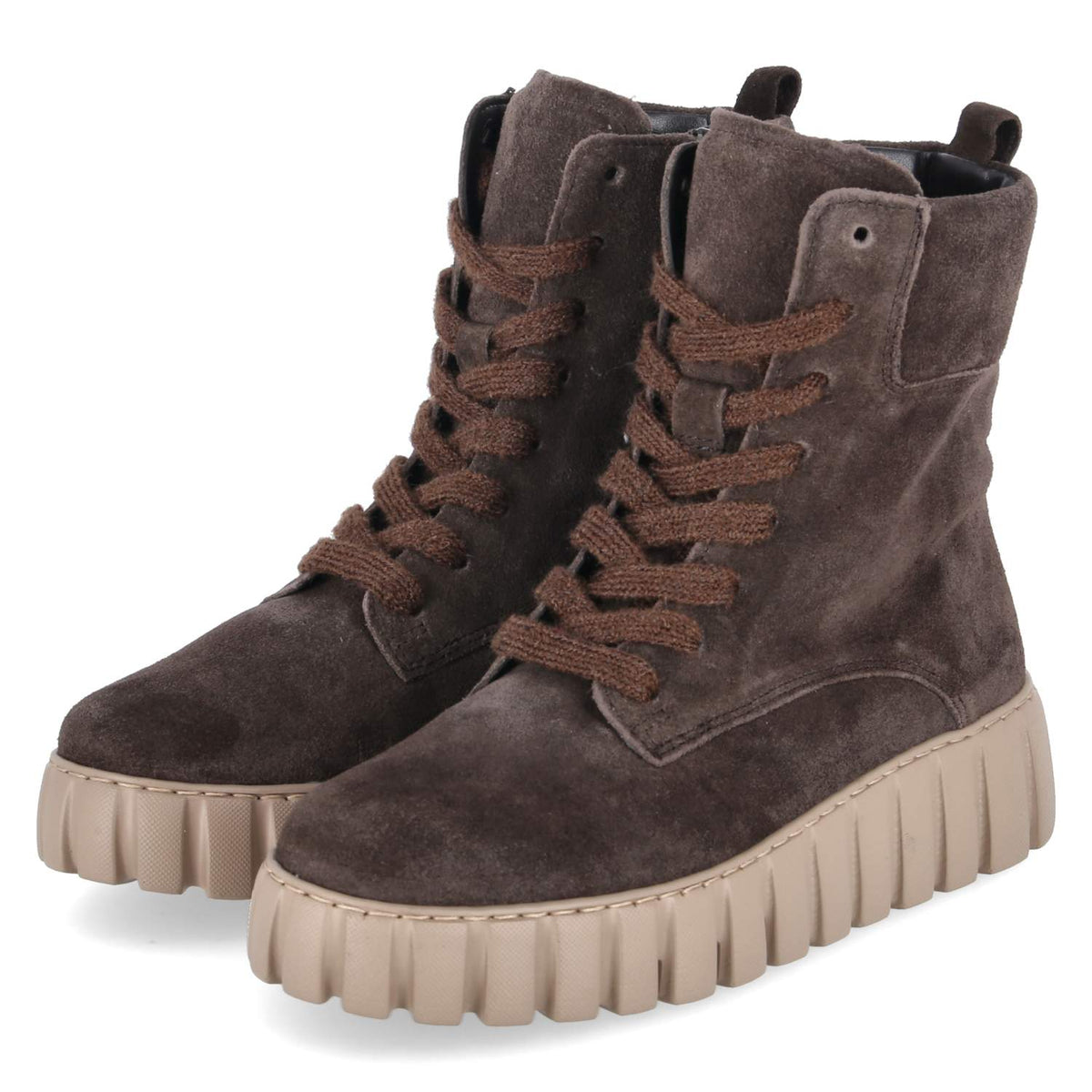 Schnürboots Braun