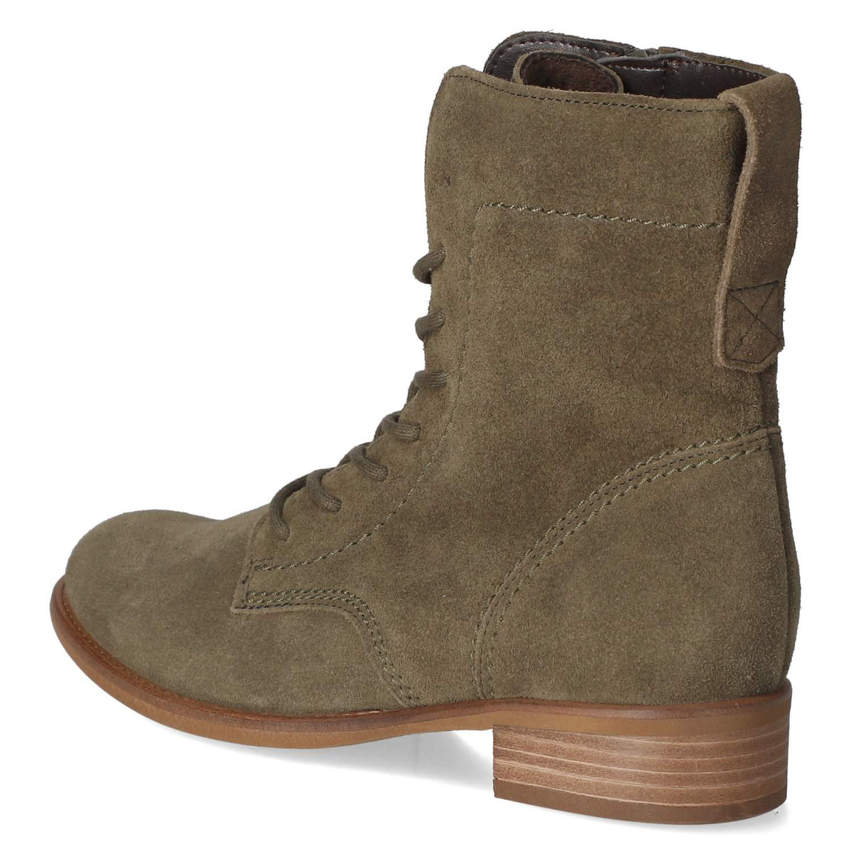 Schnürstiefeletten Grün