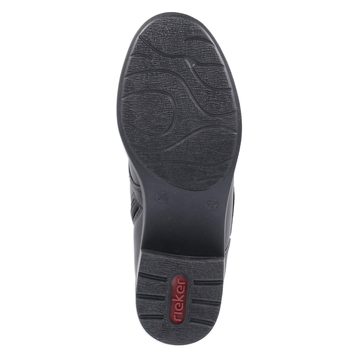 Schnürstiefeletten Schwarz