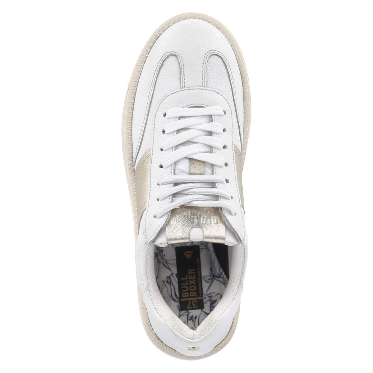 Plateau-Sneaker Weiß