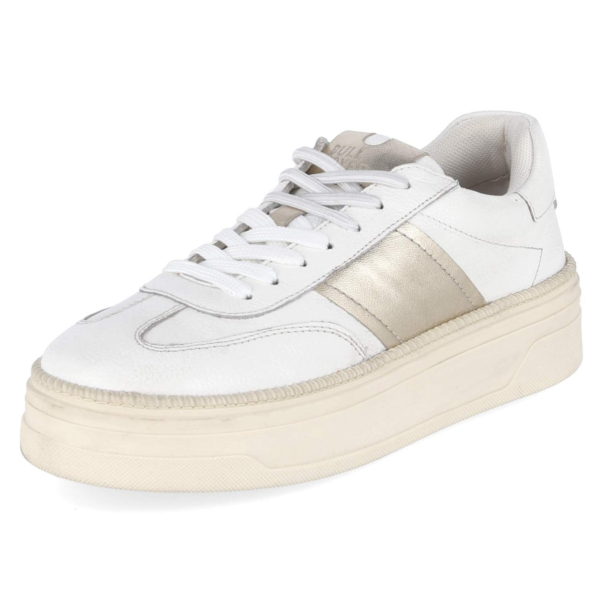Plateau-Sneaker Weiß