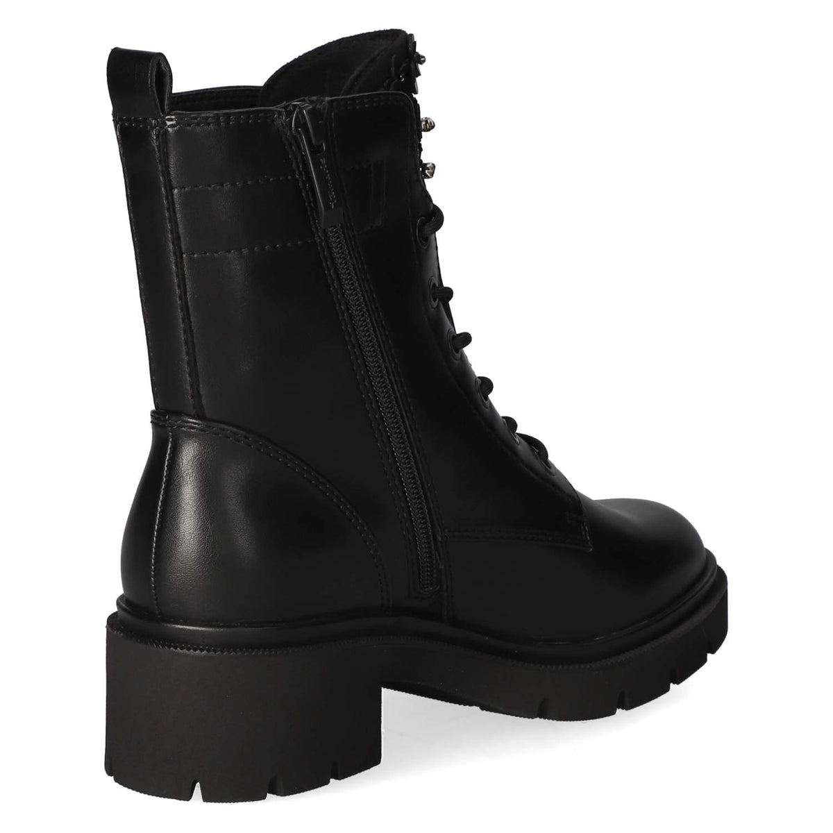Schnürstiefeletten Schwarz