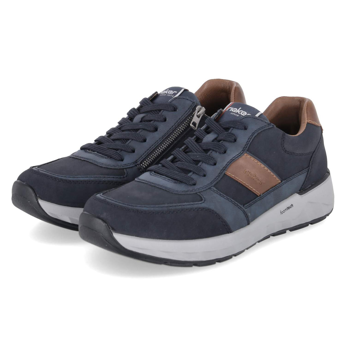 Low Sneaker Blau