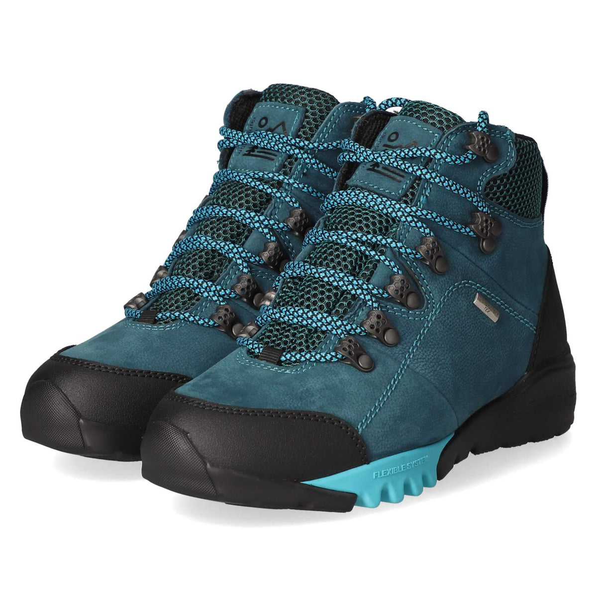 Schnürstiefeletten AMIATA Blau