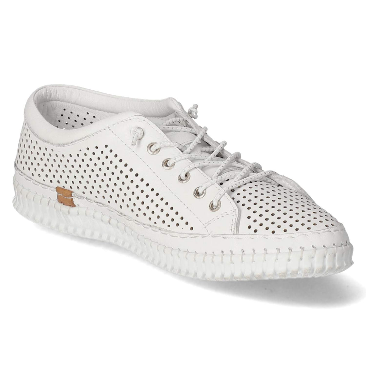 Halbschuhe Weiß