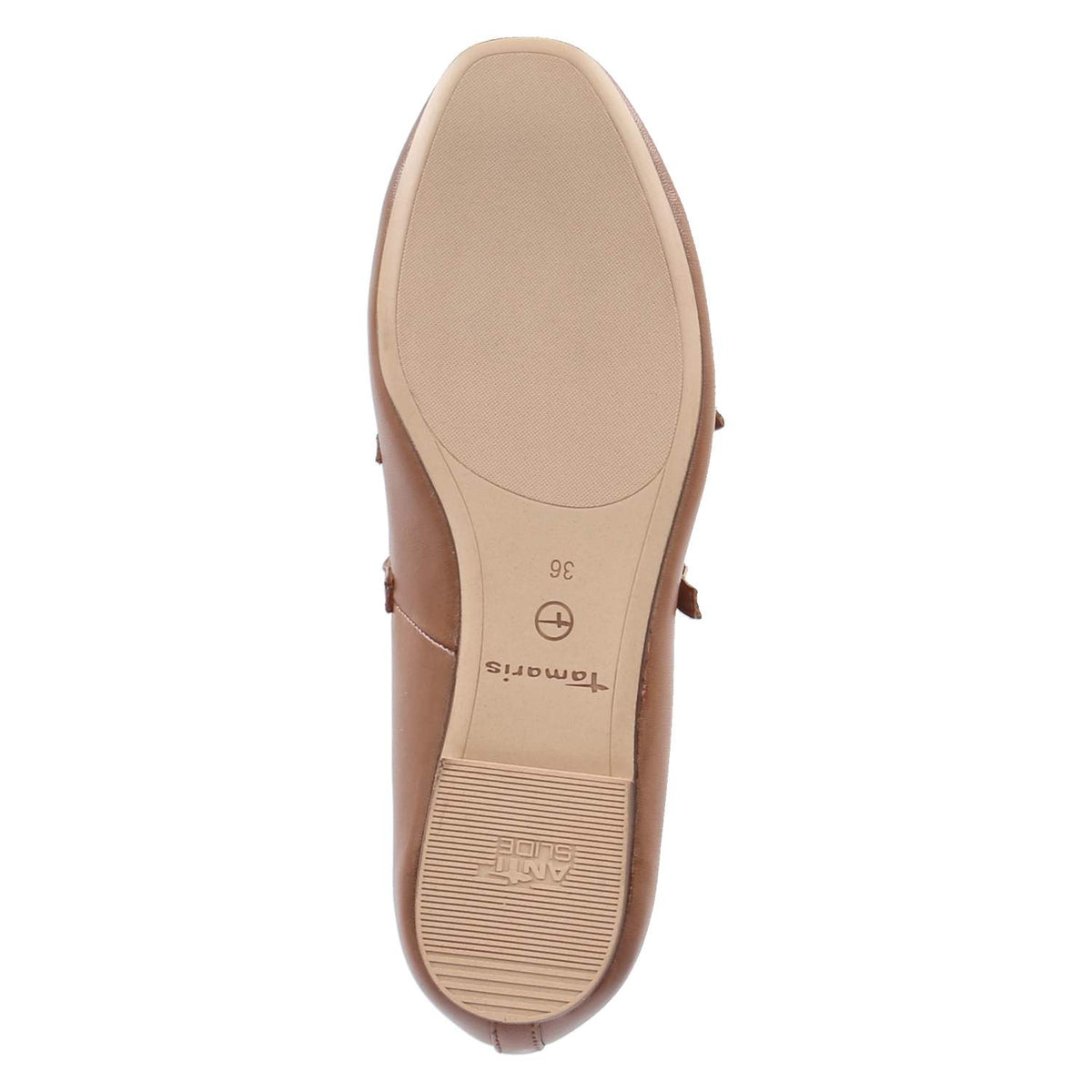 Spangenballerinas Braun