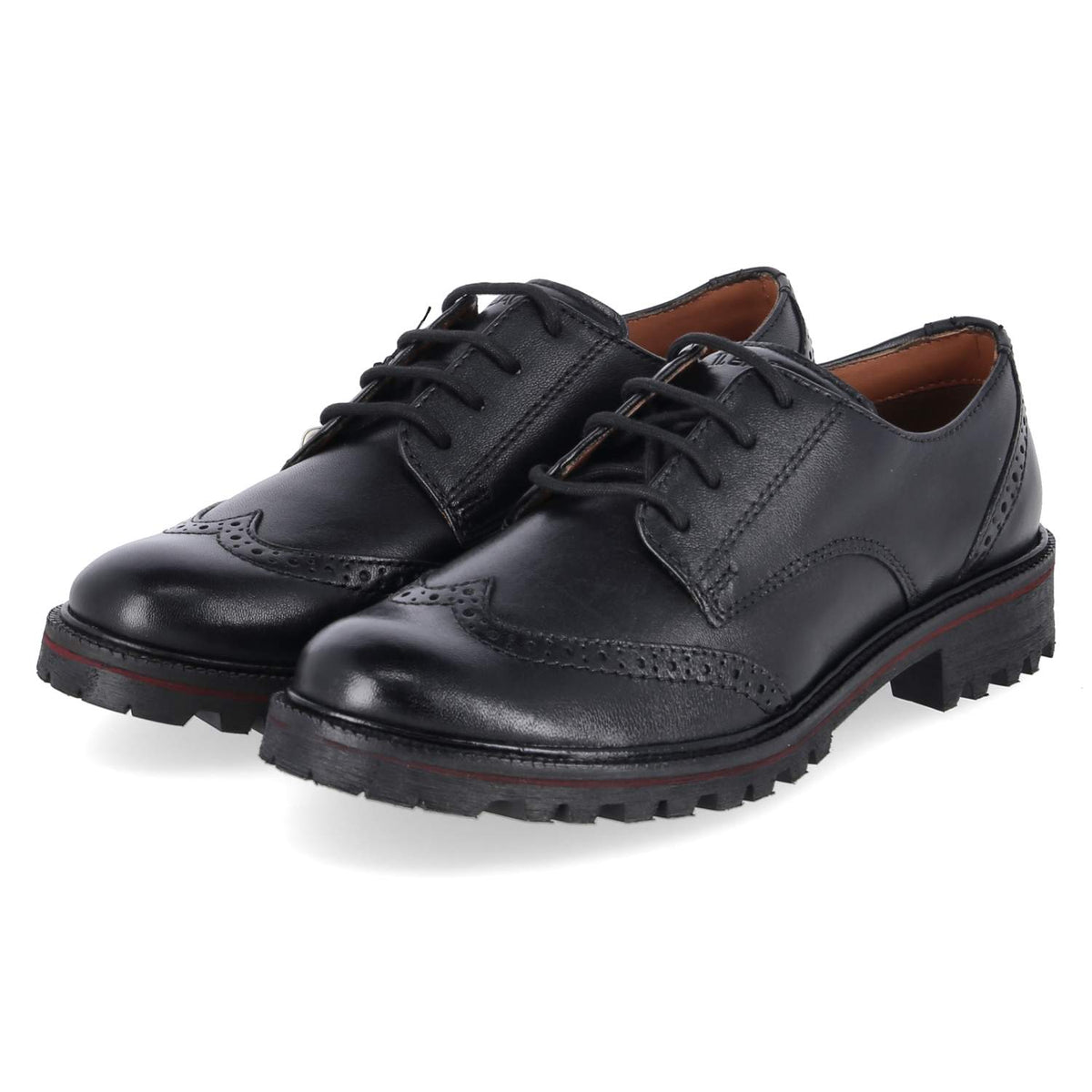 Halbschuhe Schwarz