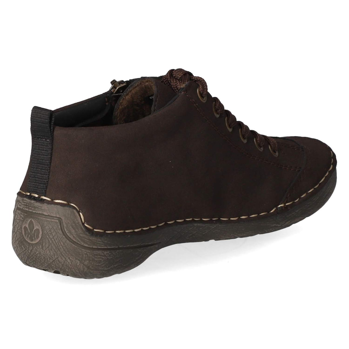 Schnürschuhe Braun