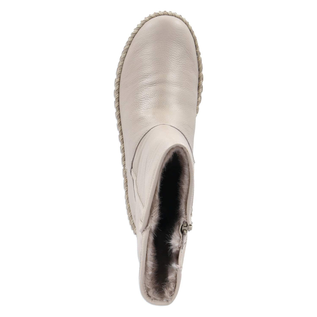 Winterstiefel Beige