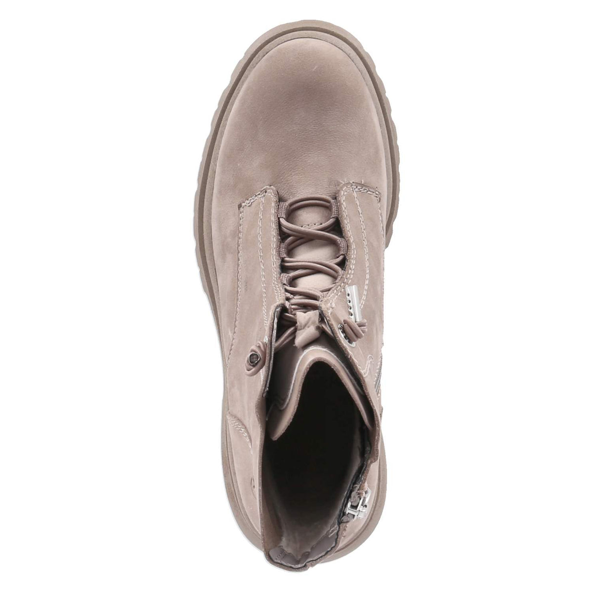 Schnürboots Taupe