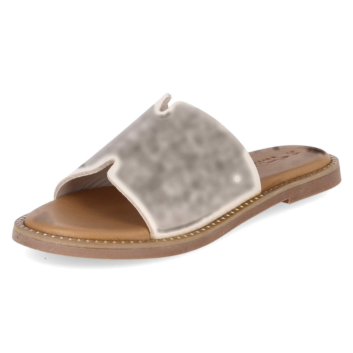 Pantoletten Beige