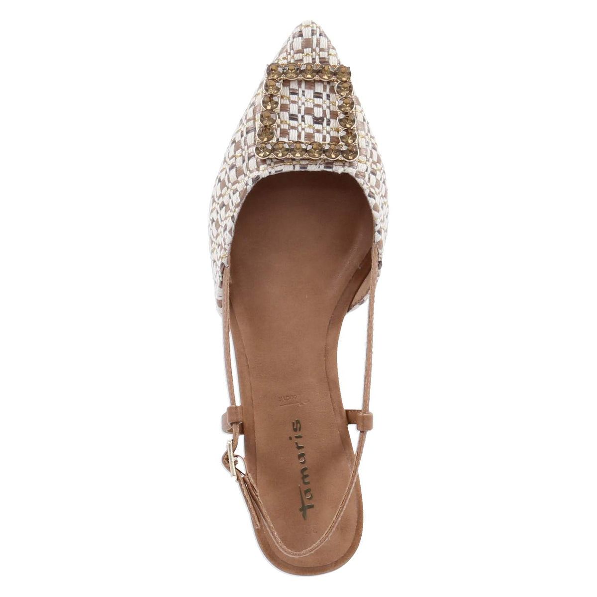 Slingballerinas Beige