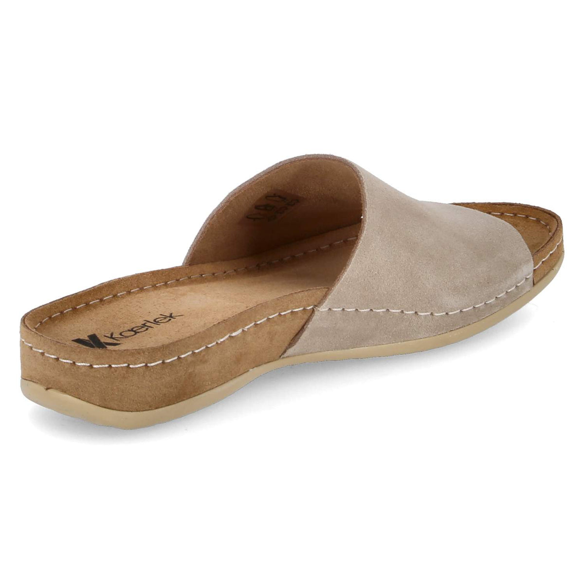 Pantoletten Beige