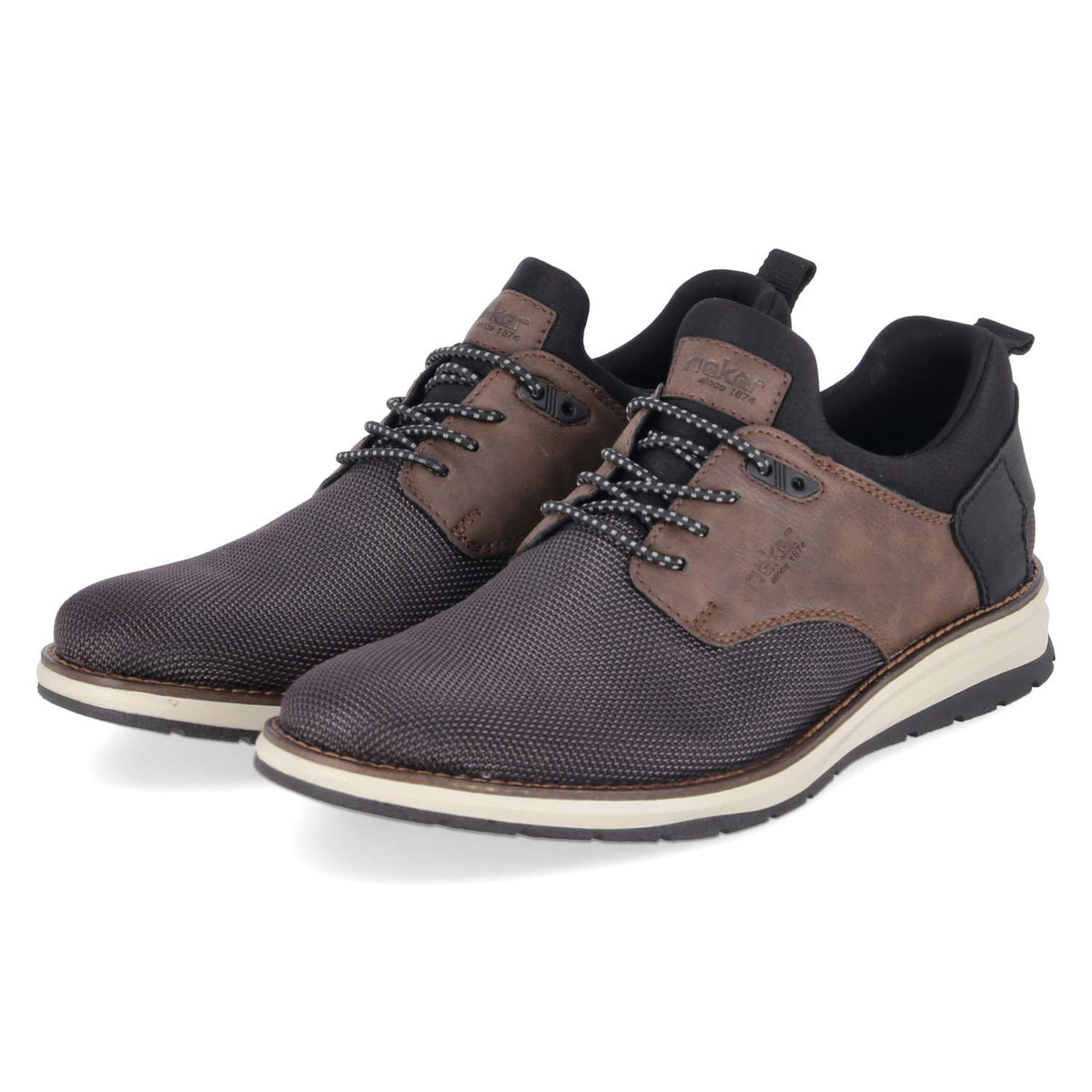 Halbschuhe Braun