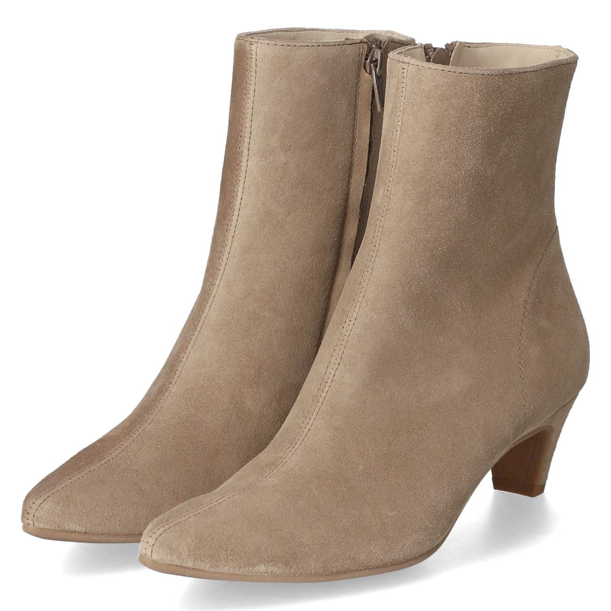 Stiefeletten Beige