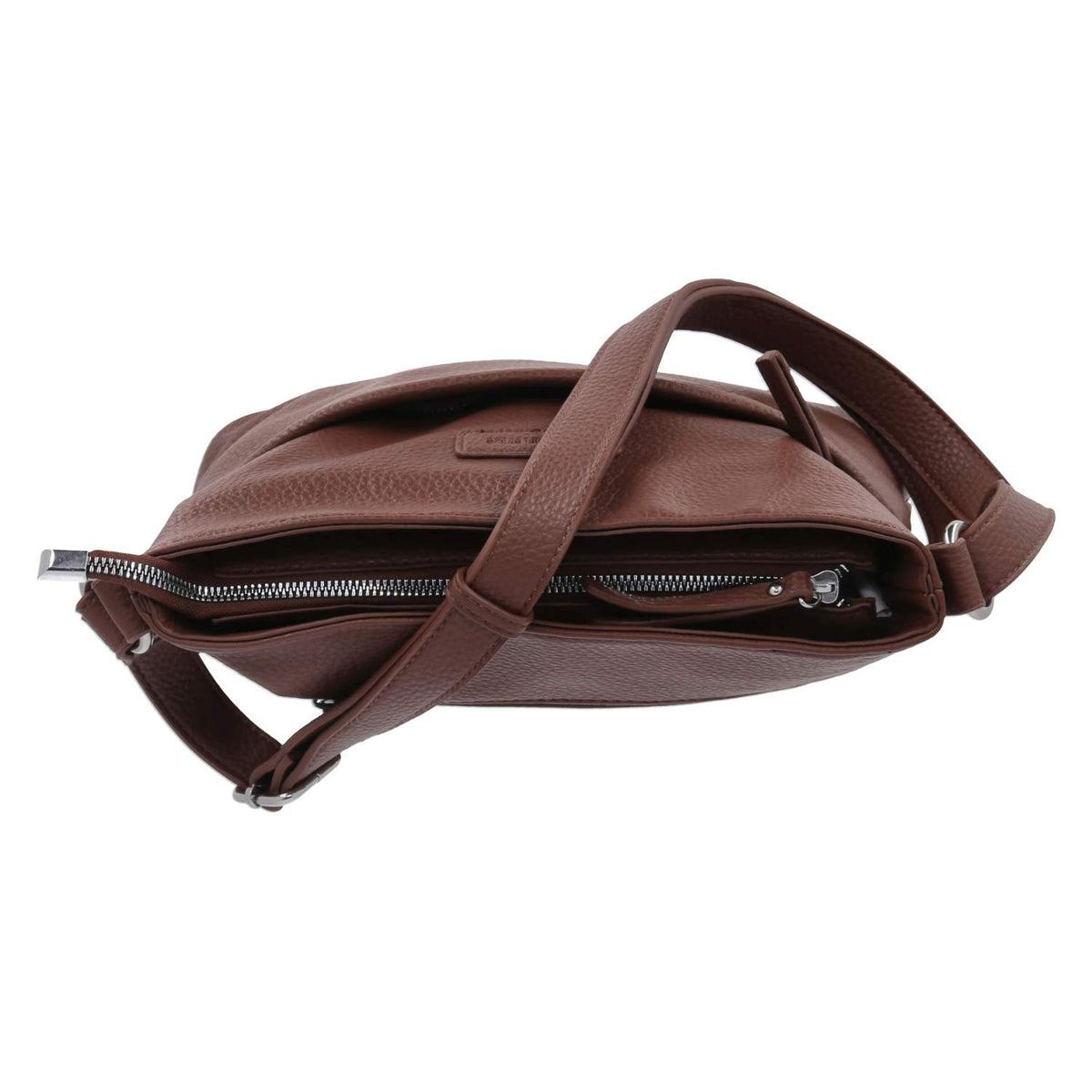 Schultertasche Braun