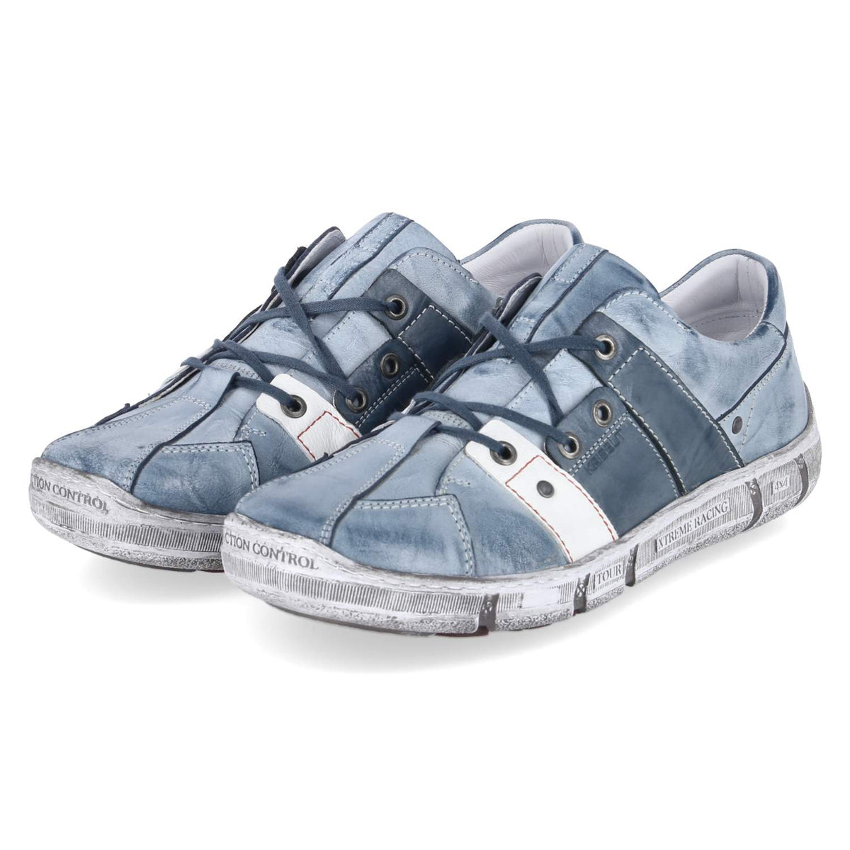 Halbschuhe Blau