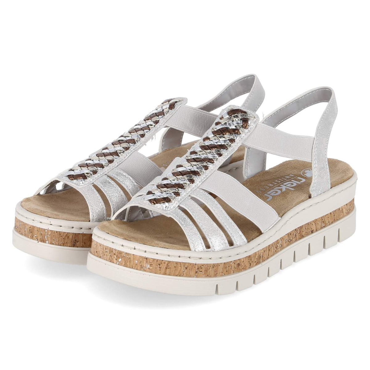 Sandalen Silber