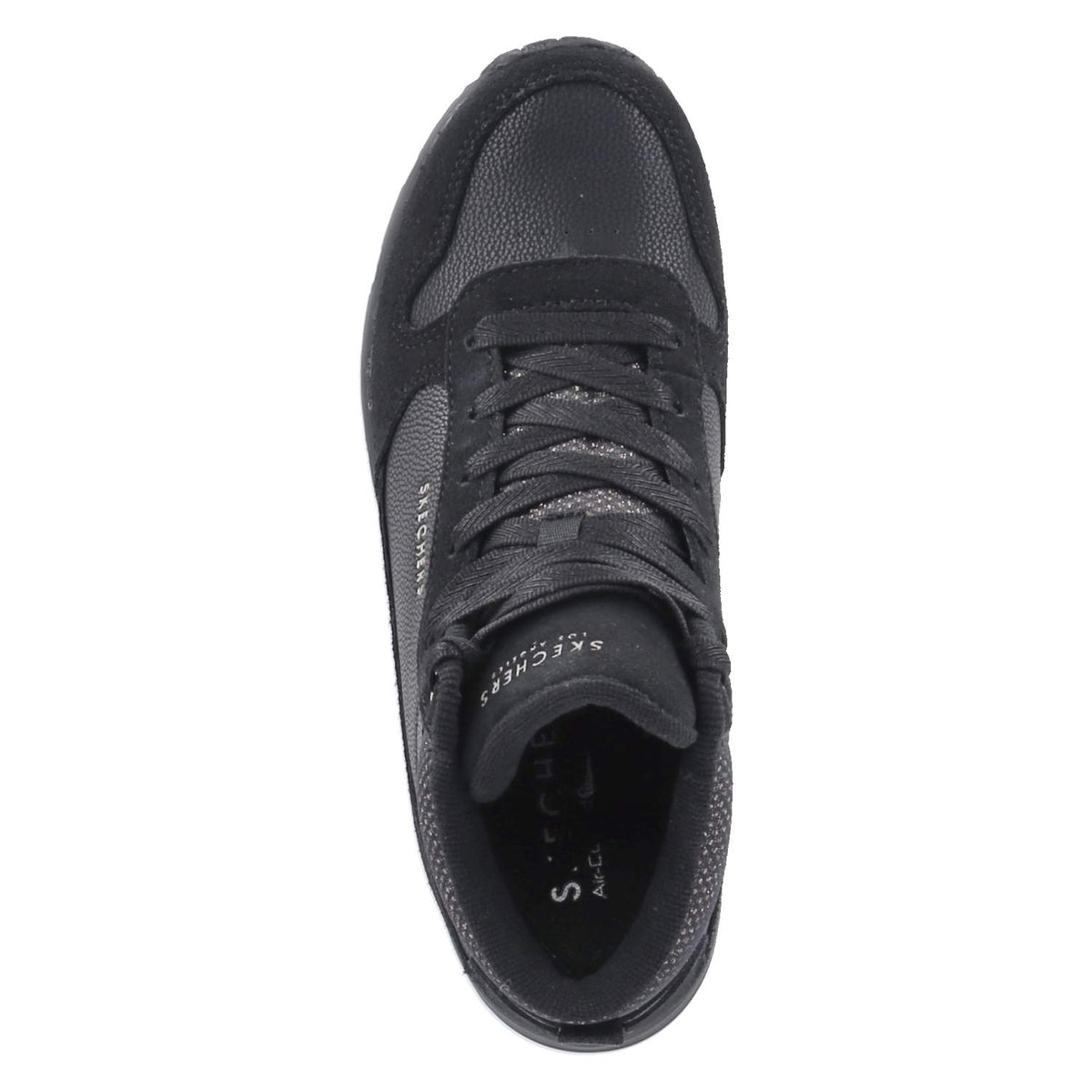 High Sneaker UNO-STACRE SHINE Schwarz