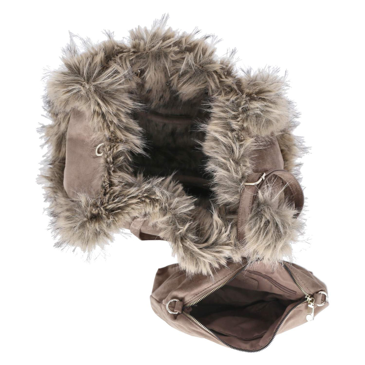 Wende-Shopper Taupe