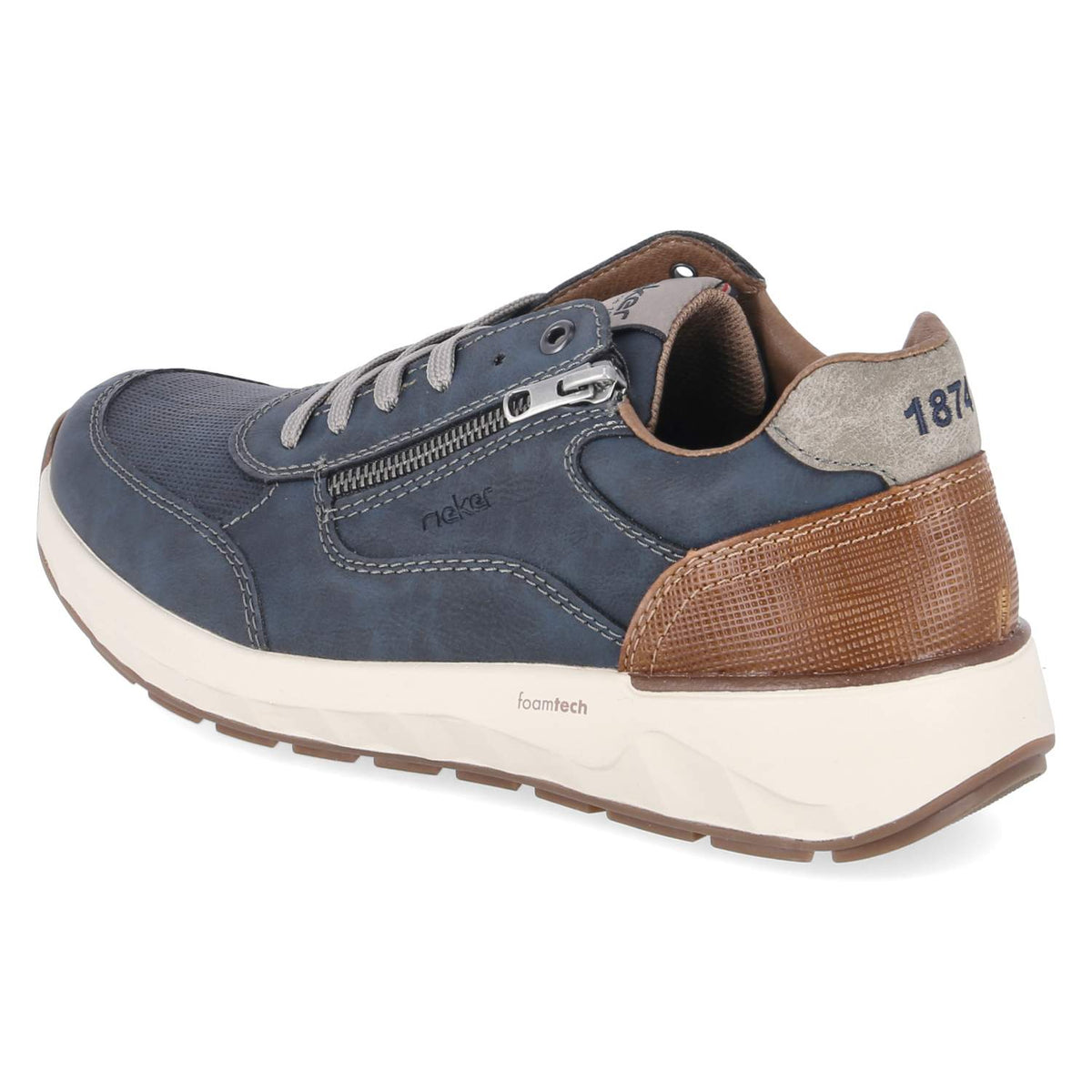 Low Sneaker Blau
