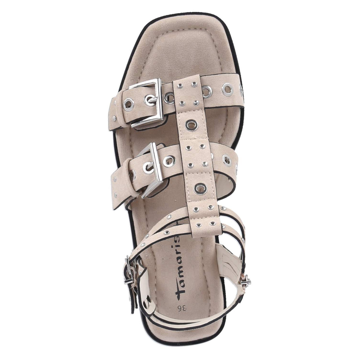 Sandalen Beige