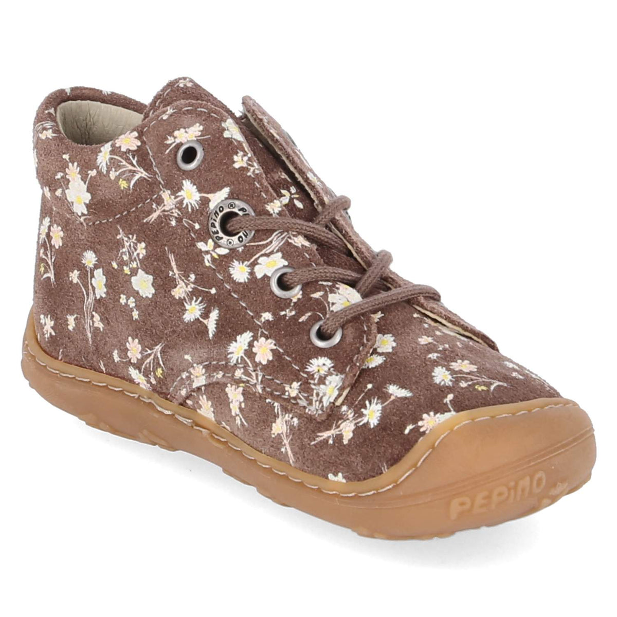 Schnürschuhe DOTS Braun