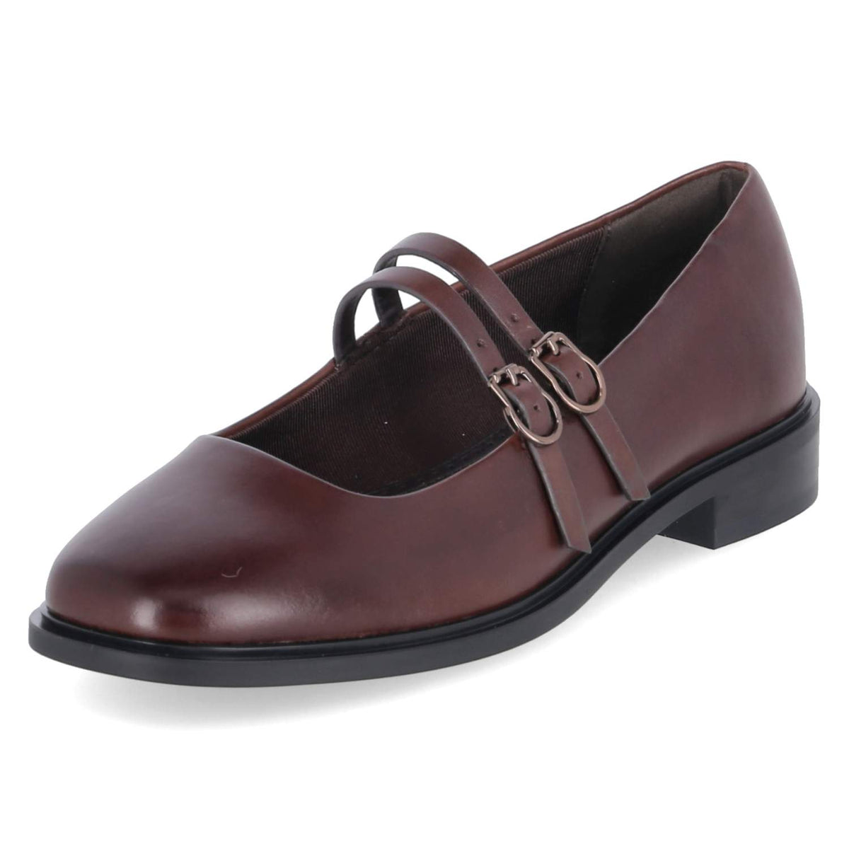 Spangenballerinas Braun