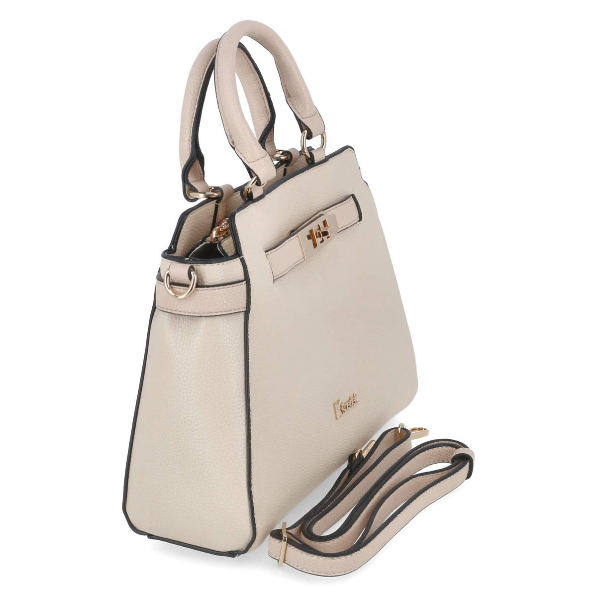 Handtasche Beige