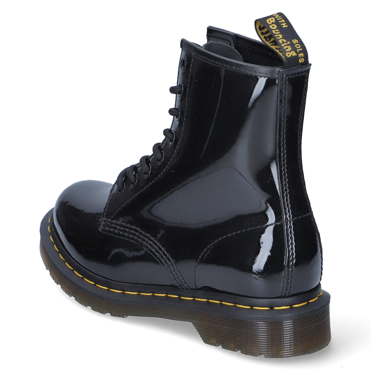 Schnürstiefeletten 1460 W Schwarz