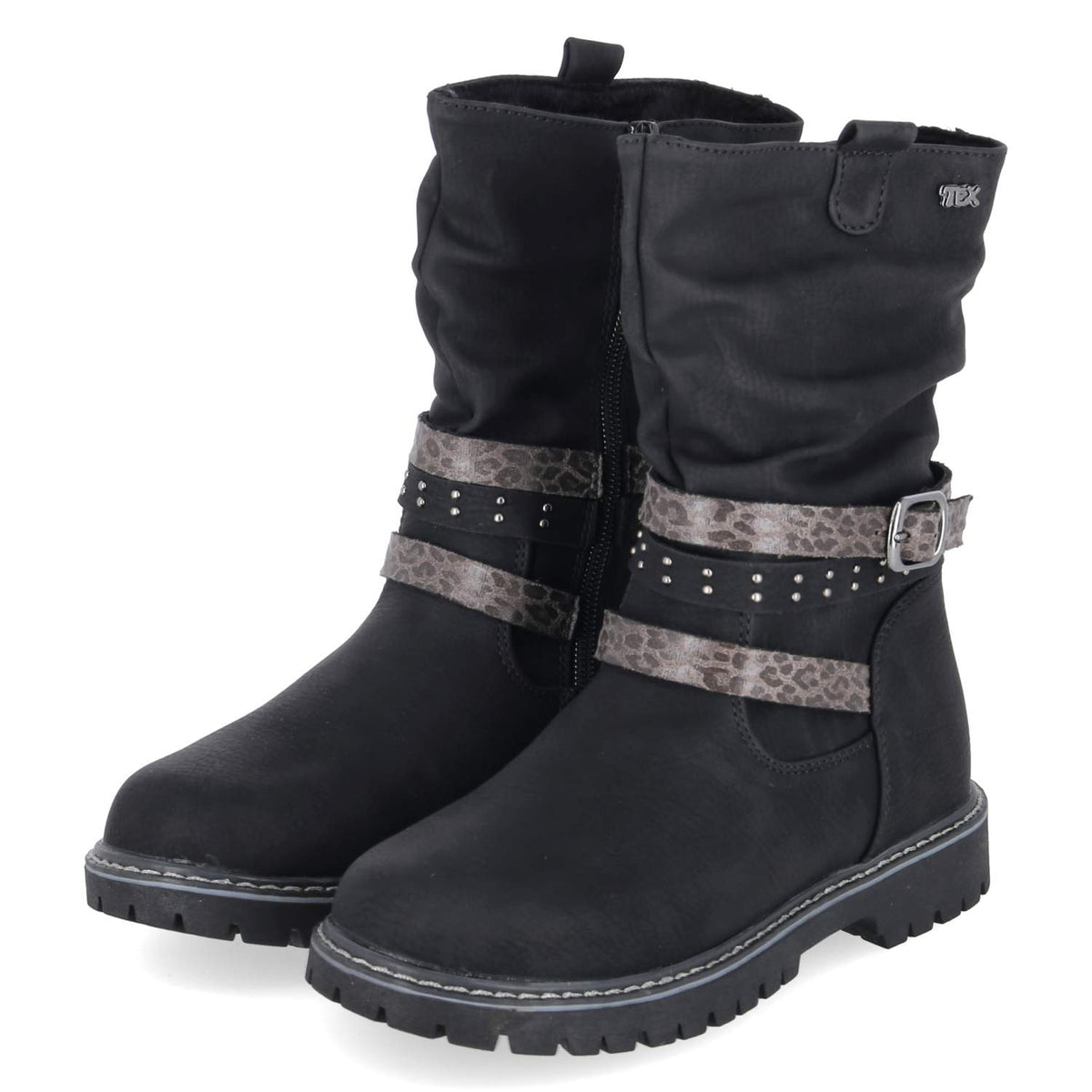 Winterstiefelette Schwarz