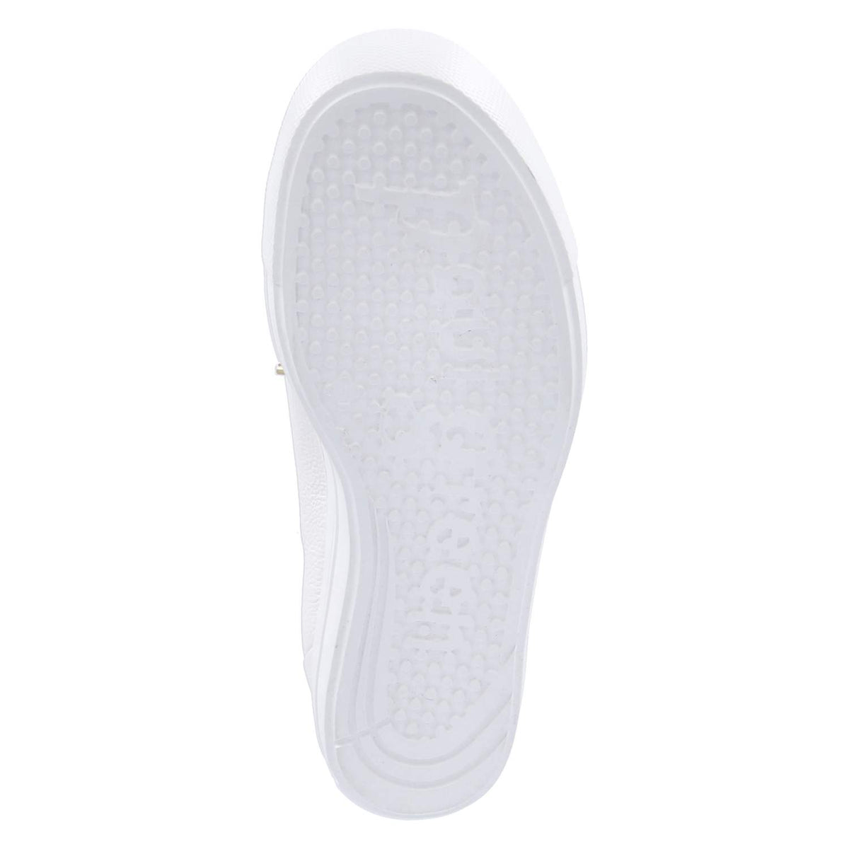 Plateau-Sneaker Weiß