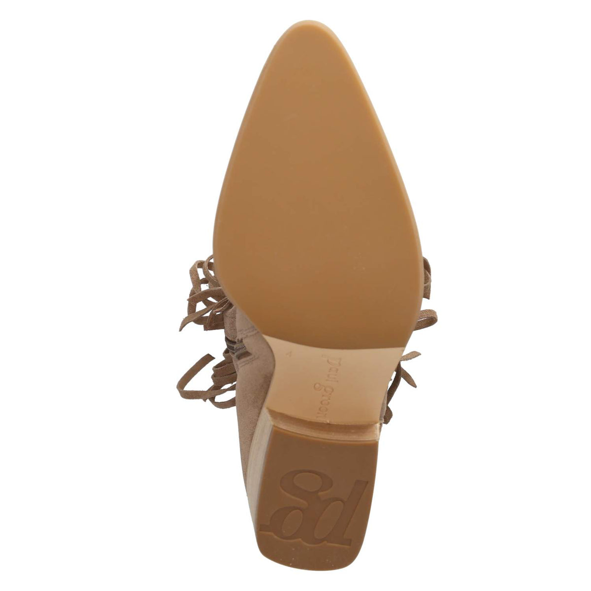 Westernstiefeletten Beige