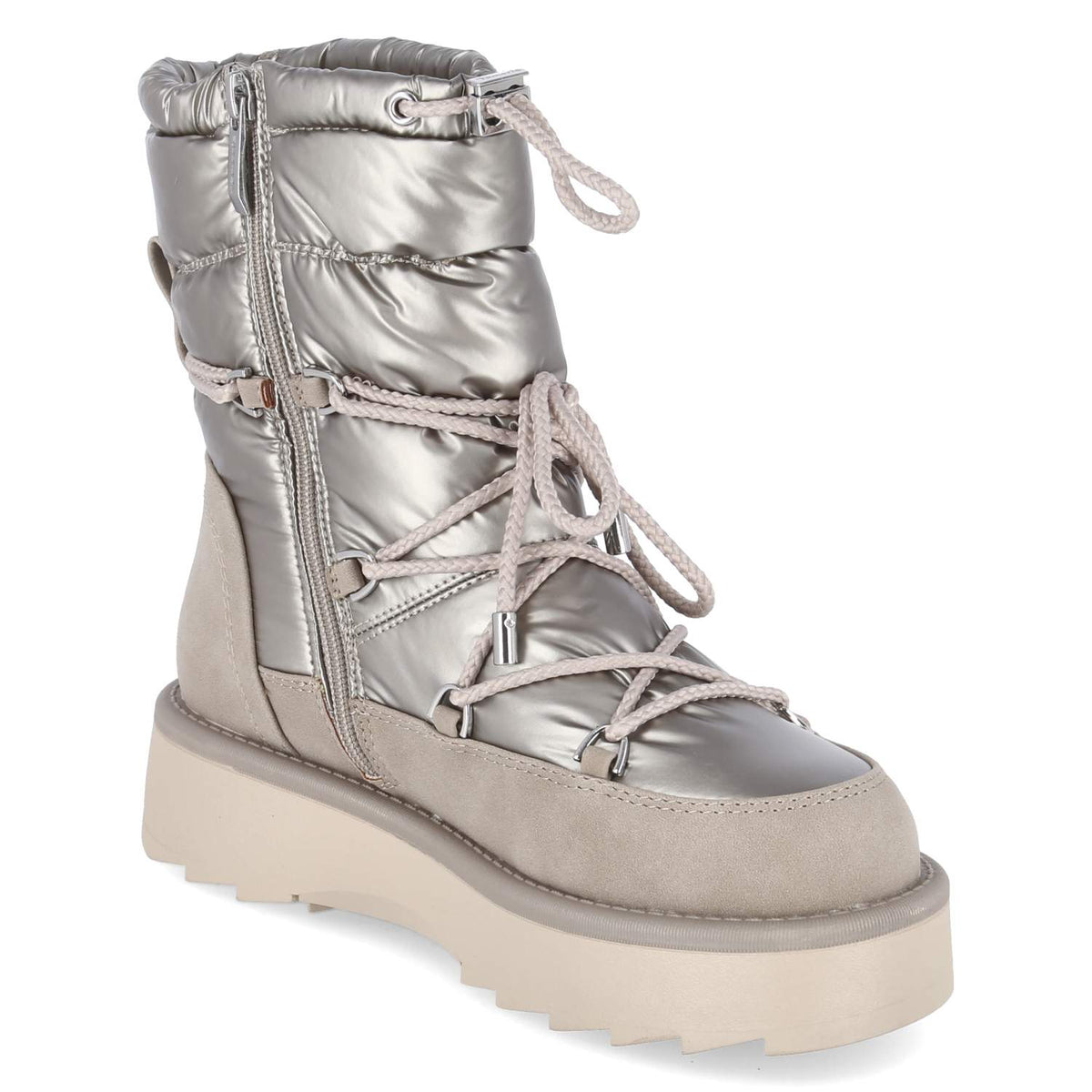 Snowboots Silber