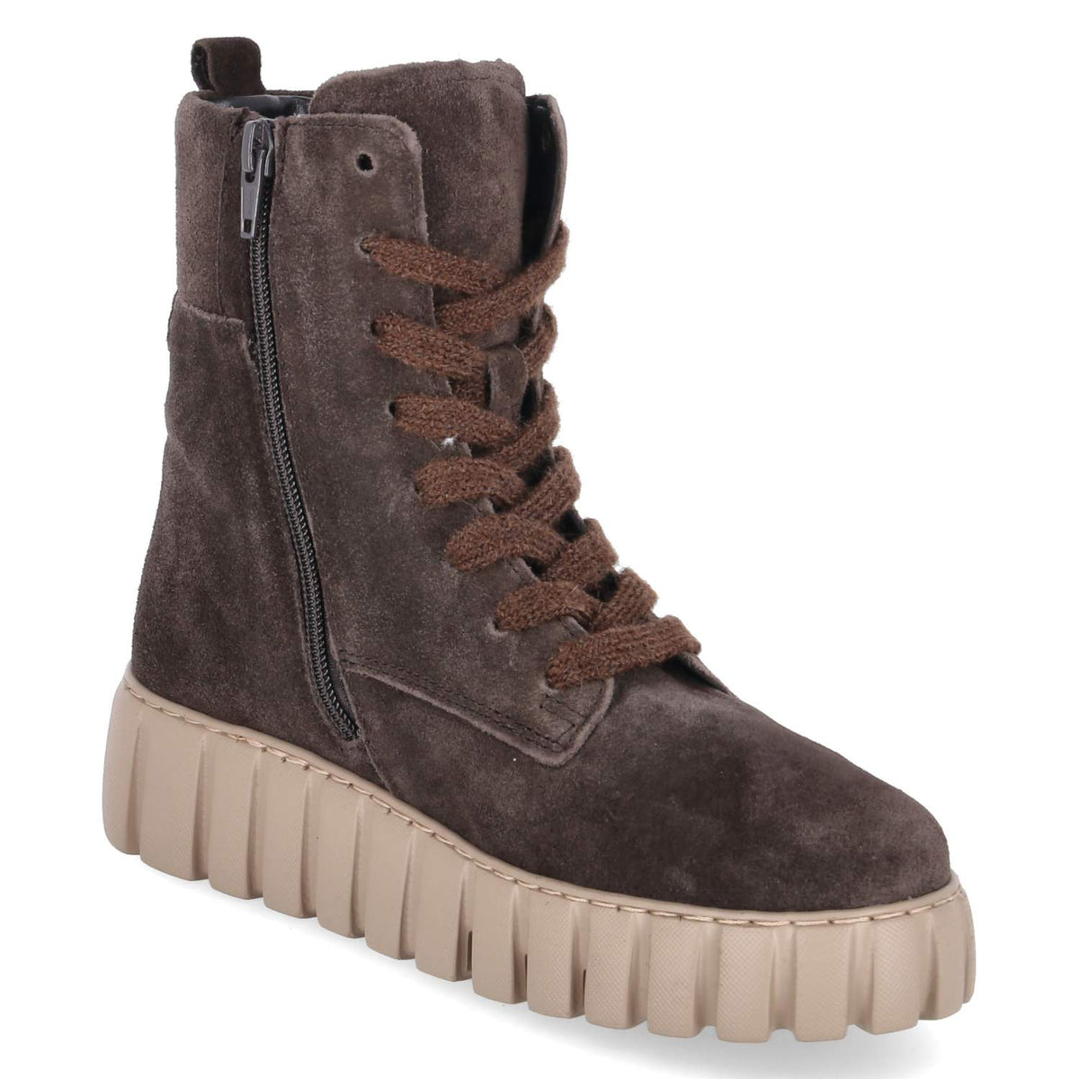 Schnürboots Braun