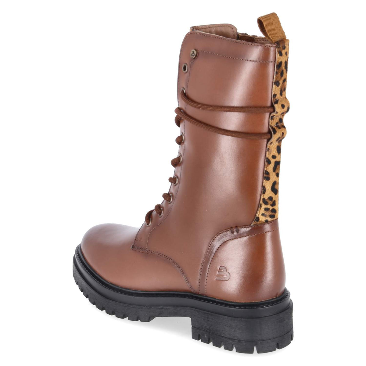Schnürstiefel Braun