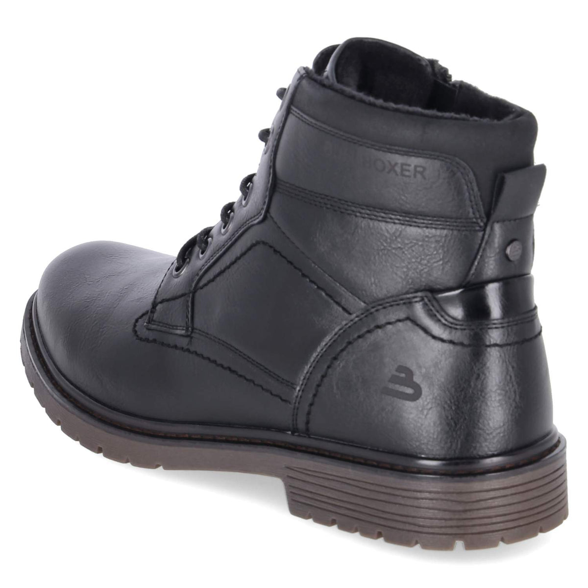 Schnürboots Schwarz