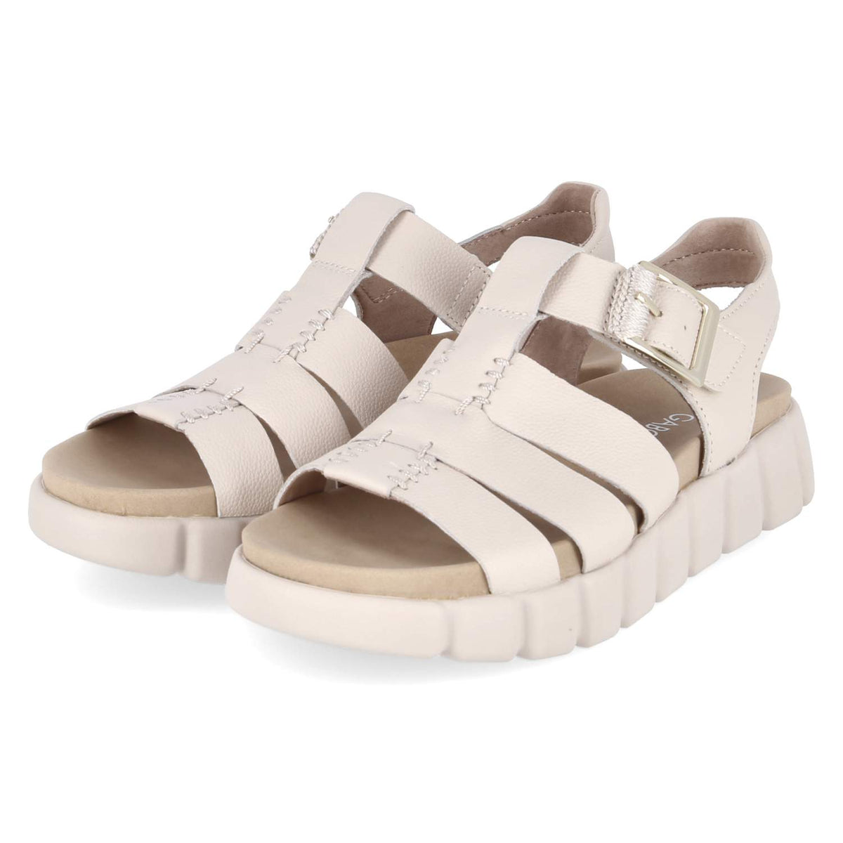 Sandalen Beige