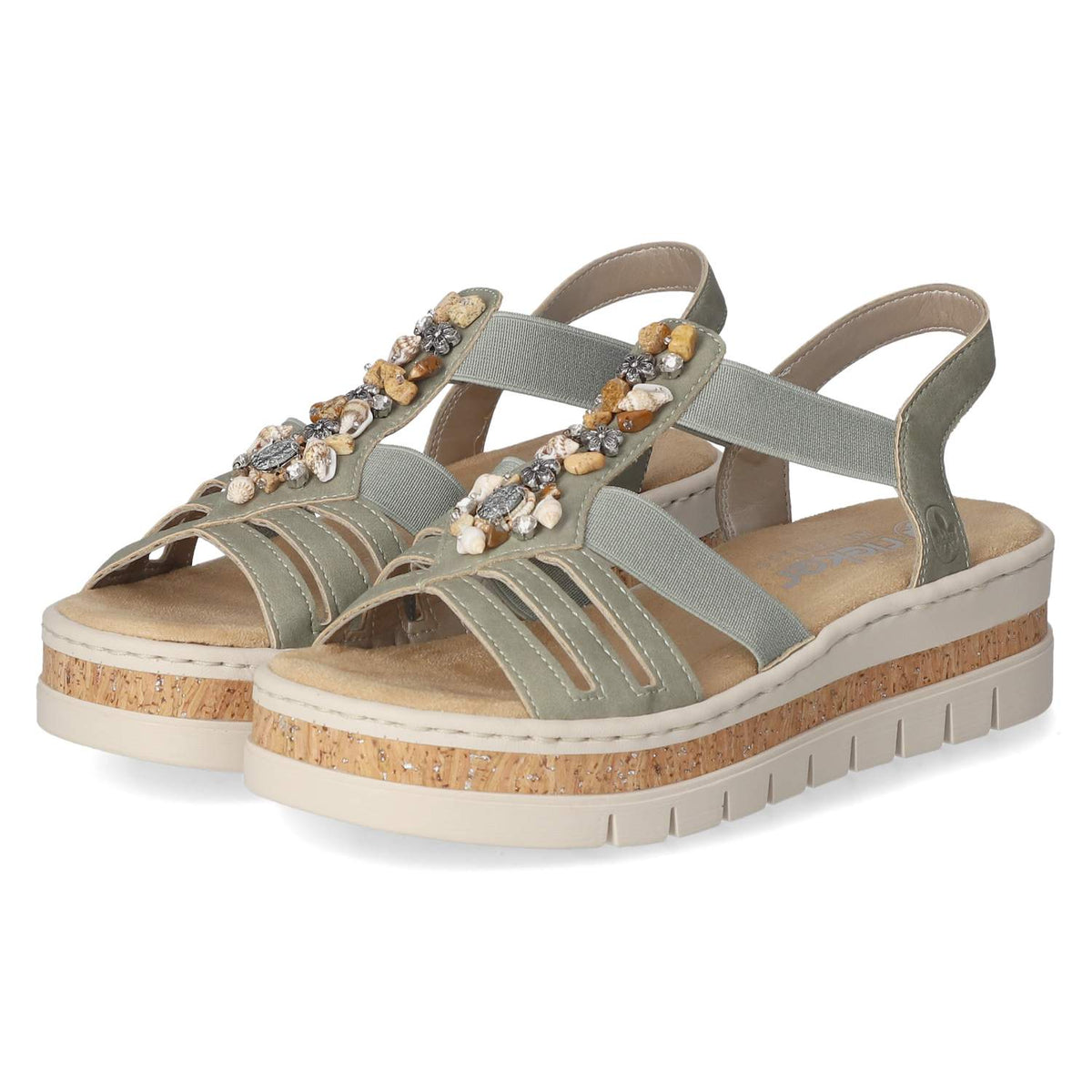 Sandalen Grün