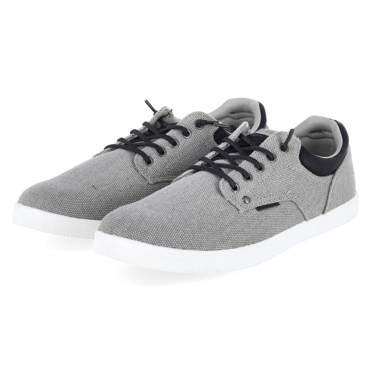 Halbschuhe Grau